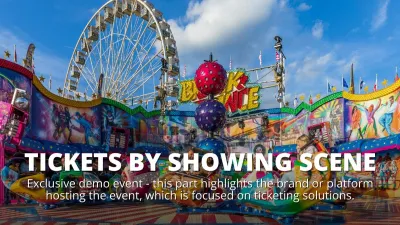 Tickets by Showing Scene Demo Event